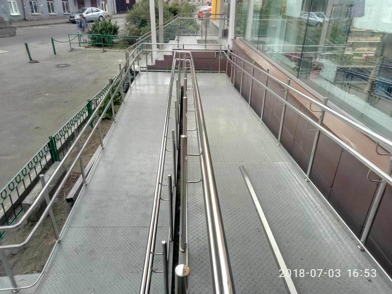 Изготовление пандуса