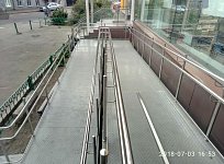 Пандус к подъезду